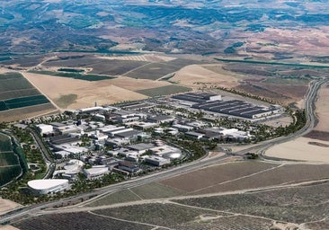 El parque empresarial de la Rinconada, anexo a la Base Logística del Ejército, apura plazos y ultima las obras